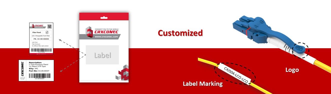 OEM Tek LC Konnektörlü Fiber Yama Kablosu Rel-Easy